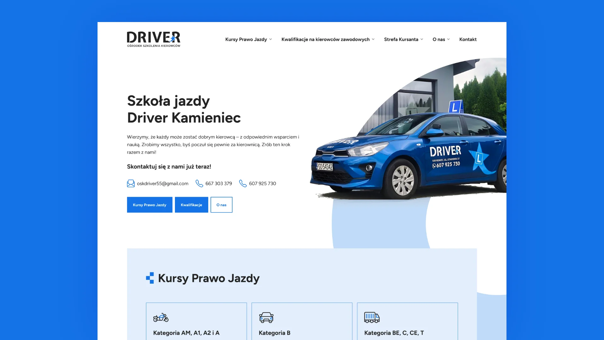 driver kamieniec