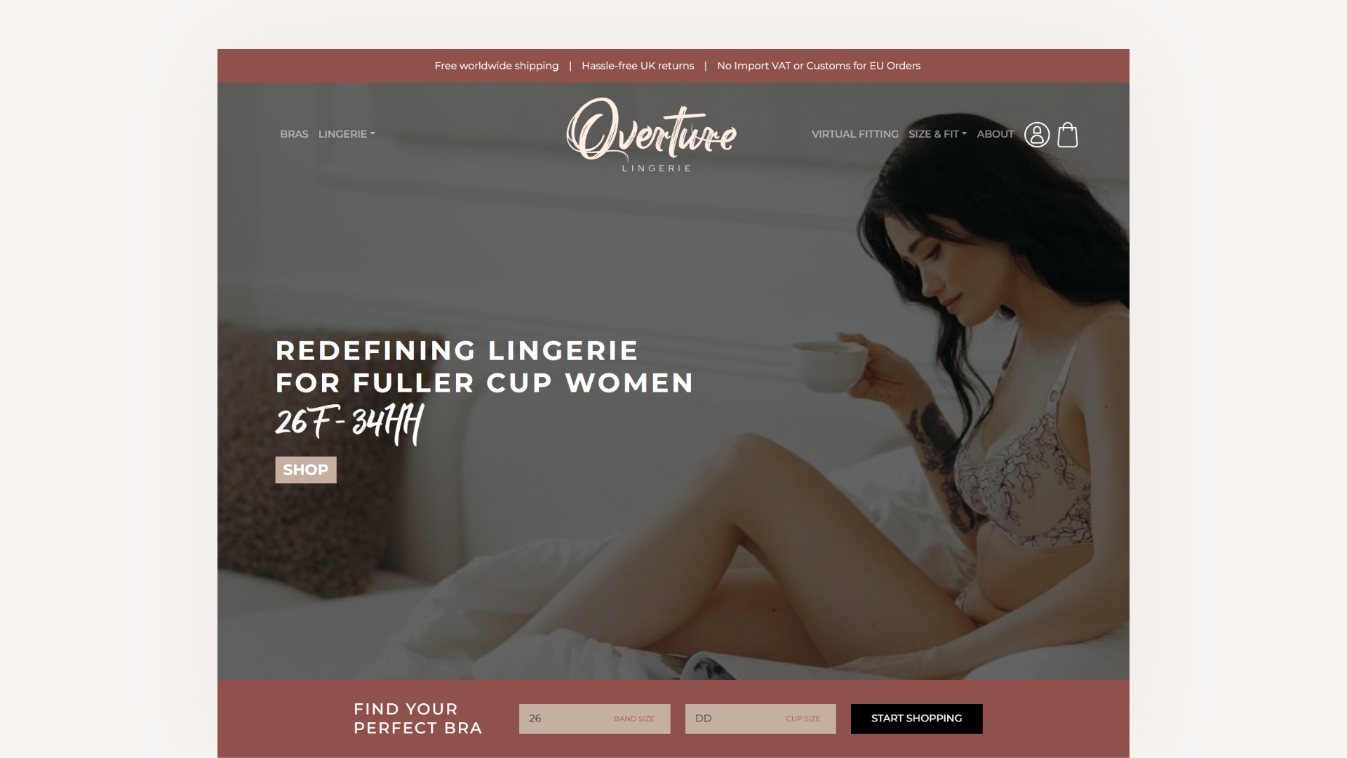 overture lingerie